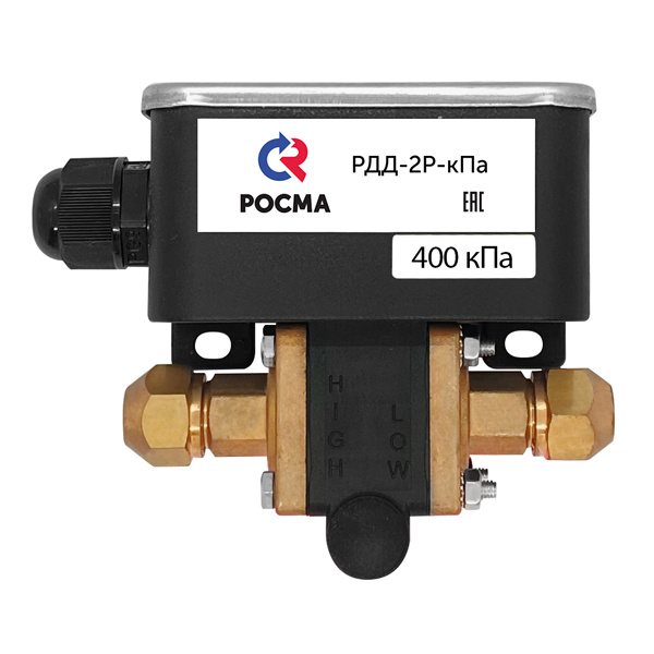 Новинка! Дифференциальное реле для низких давлений газов.